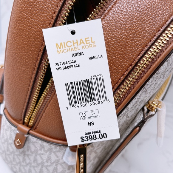 Michael Kors Adina Medium Backpack - Picture 8 of 10